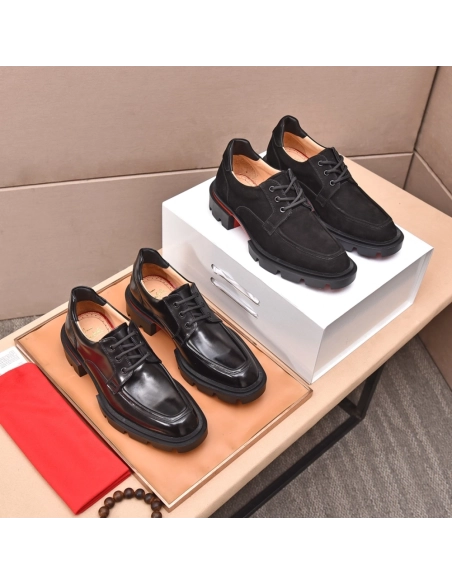 Christian Louboutin leather shoes 035,Oxfords,Christian Louboutin Sneakers,Luxury Shoes