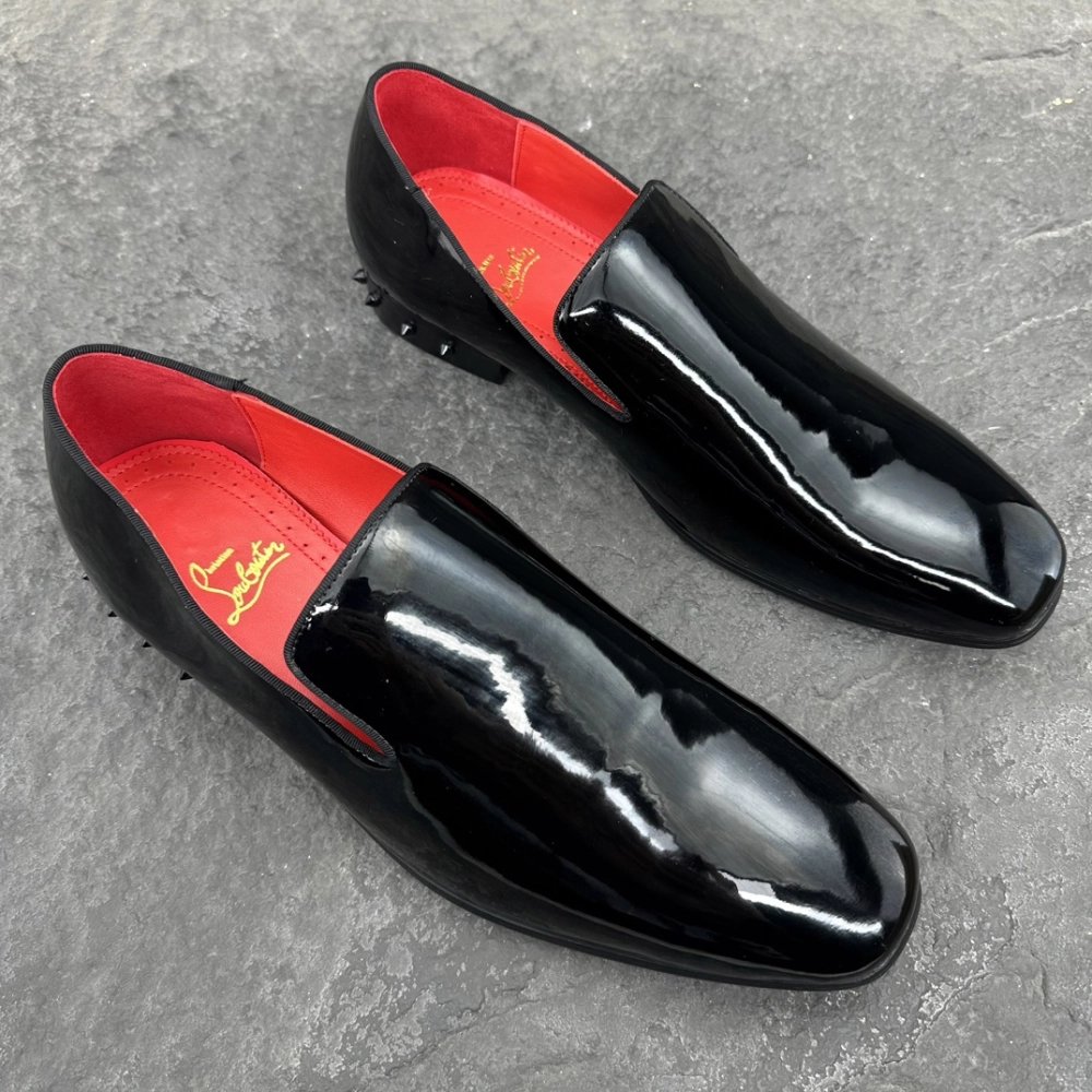Christian Louboutin leather shoes 041,Oxfords,Christian Louboutin Sneakers,Luxury Shoes