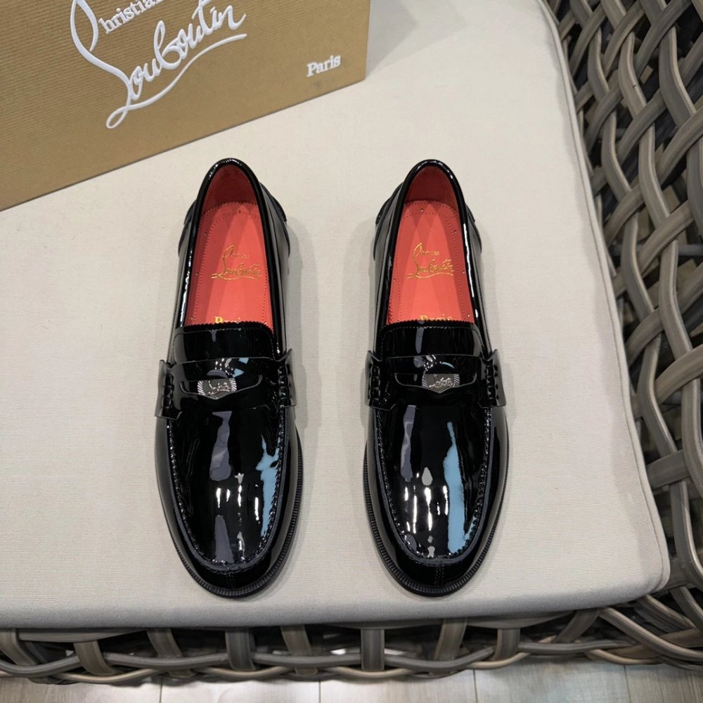 Christian Louboutin leather shoes 042,Oxfords,Christian Louboutin Sneakers,Luxury Shoes