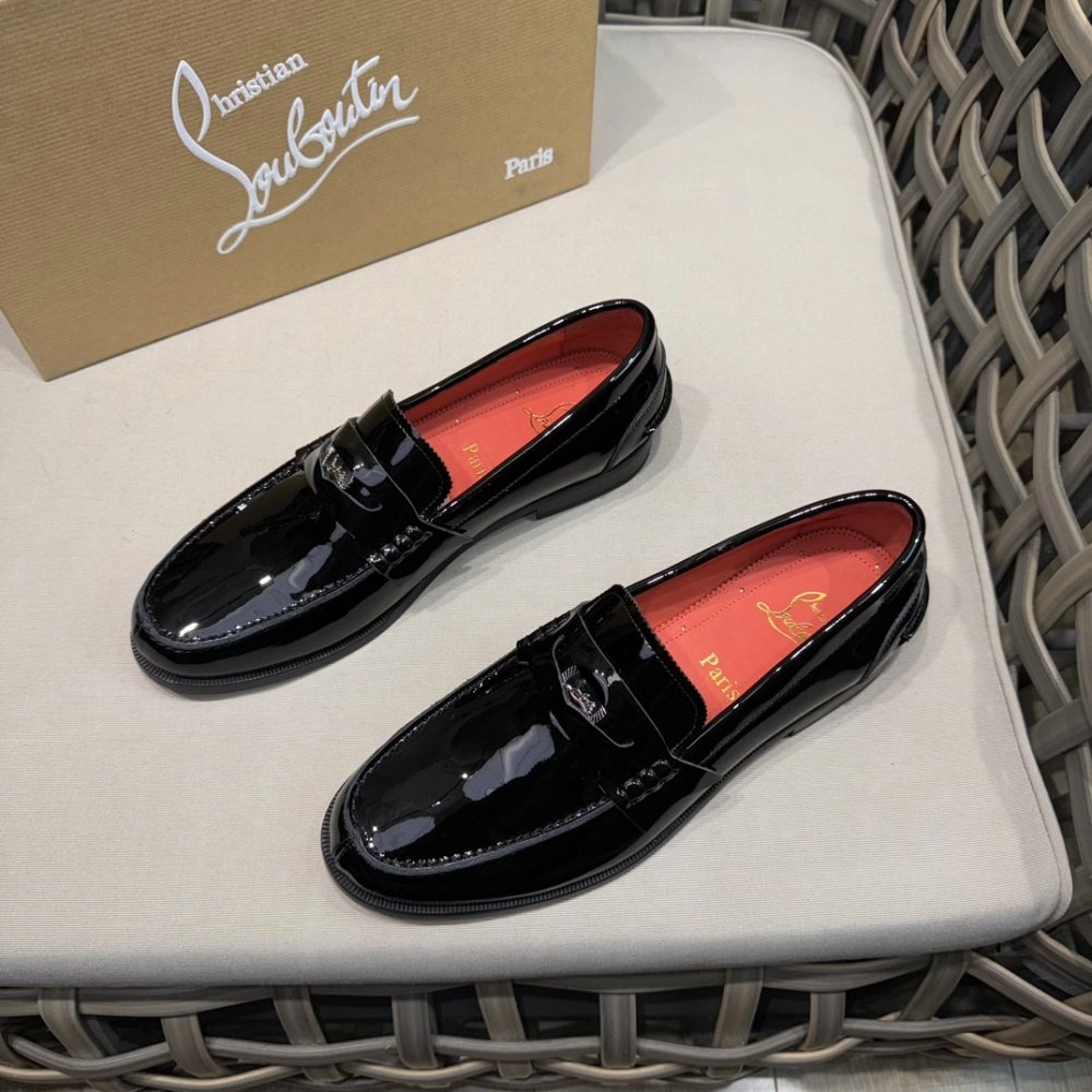 Christian Louboutin leather shoes 042,Oxfords,Christian Louboutin Sneakers,Luxury Shoes