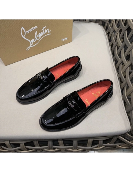Christian Louboutin leather shoes 042,Oxfords,Christian Louboutin Sneakers,Luxury Shoes