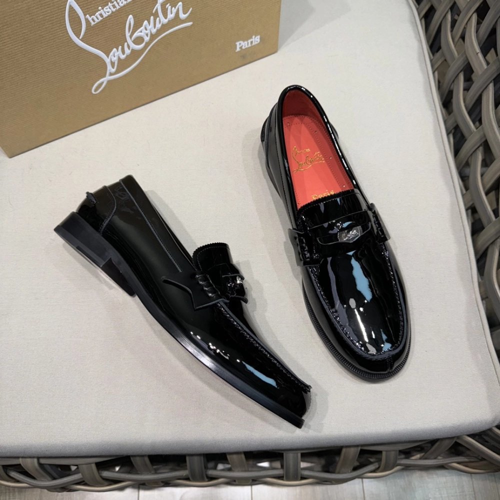 Christian Louboutin leather shoes 042,Oxfords,Christian Louboutin Sneakers,Luxury Shoes