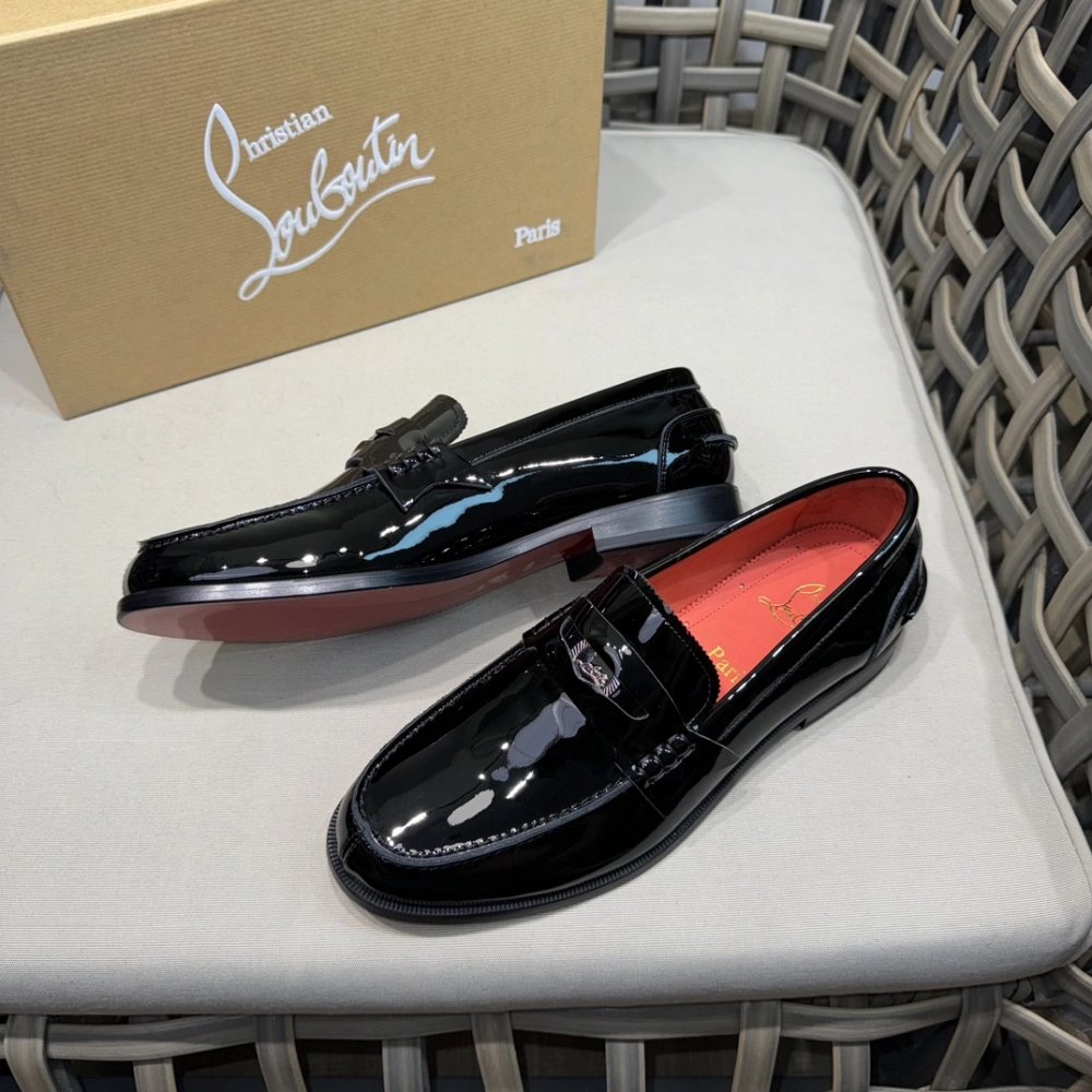 Christian Louboutin leather shoes 042,Oxfords,Christian Louboutin Sneakers,Luxury Shoes