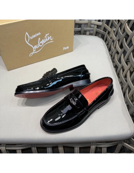 Christian Louboutin leather shoes 042,Oxfords,Christian Louboutin Sneakers,Luxury Shoes
