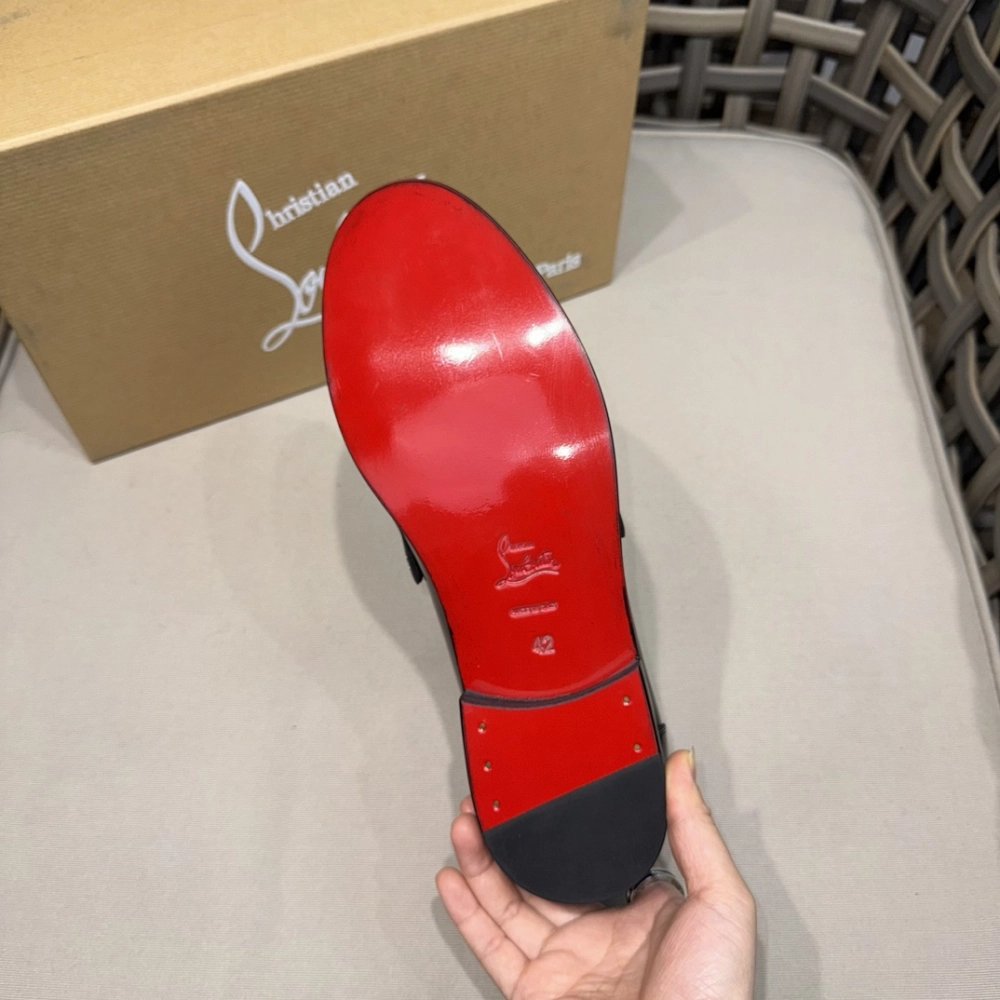 Christian Louboutin leather shoes 042,Oxfords,Christian Louboutin Sneakers,Luxury Shoes