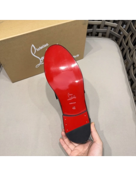 Christian Louboutin leather shoes 042,Oxfords,Christian Louboutin Sneakers,Luxury Shoes