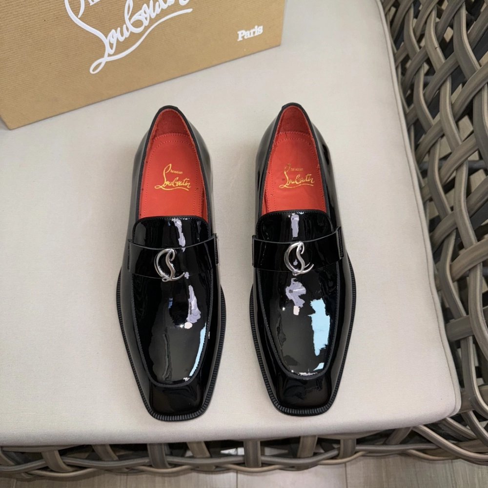 Christian Louboutin leather shoes 048,Oxfords,Christian Louboutin Sneakers,Luxury Shoes