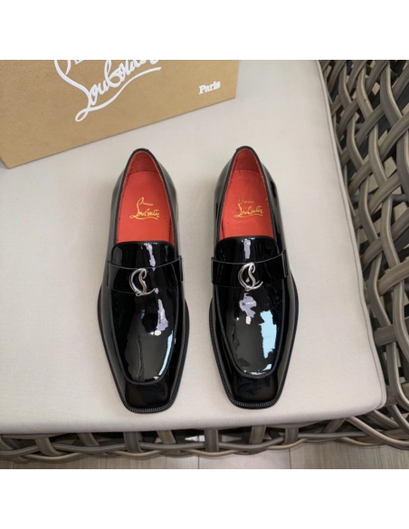 Christian Louboutin leather shoes 048,Oxfords,Christian Louboutin Sneakers,Luxury Shoes