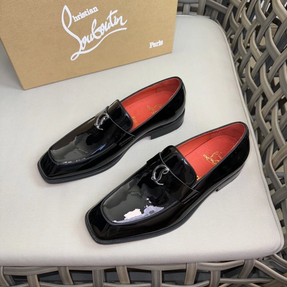 Christian Louboutin leather shoes 048,Oxfords,Christian Louboutin Sneakers,Luxury Shoes