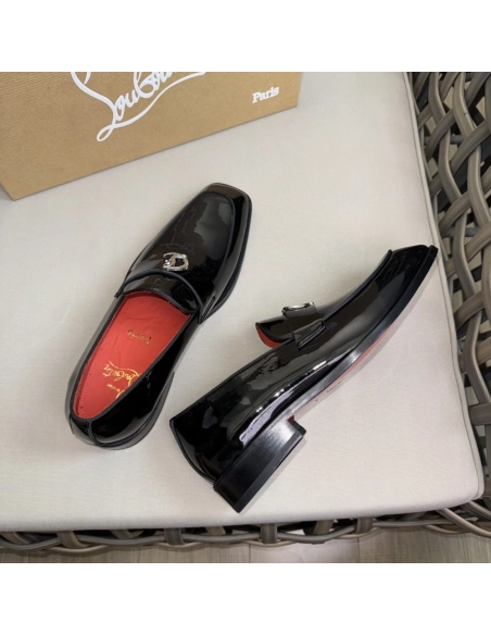 Christian Louboutin leather shoes 048,Oxfords,Christian Louboutin Sneakers,Luxury Shoes