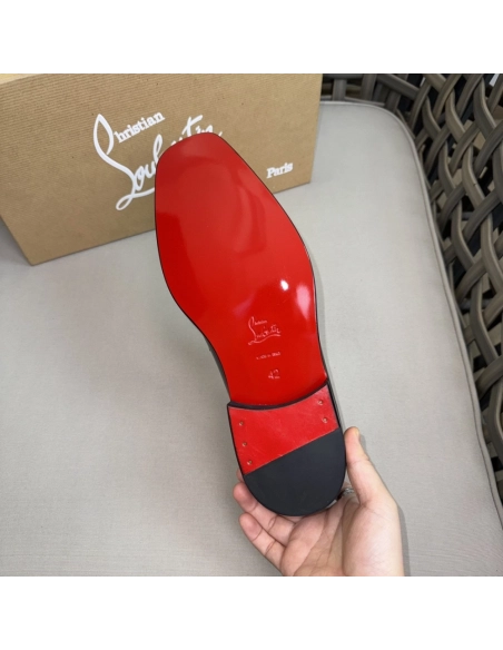 Christian Louboutin leather shoes 048,Oxfords,Christian Louboutin Sneakers,Luxury Shoes