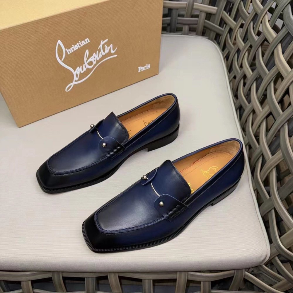 Christian Louboutin leather shoes 049,Oxfords,Christian Louboutin Sneakers,Luxury Shoes