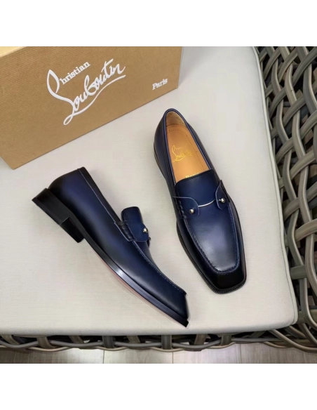 Christian Louboutin leather shoes 049,Oxfords,Christian Louboutin Sneakers,Luxury Shoes