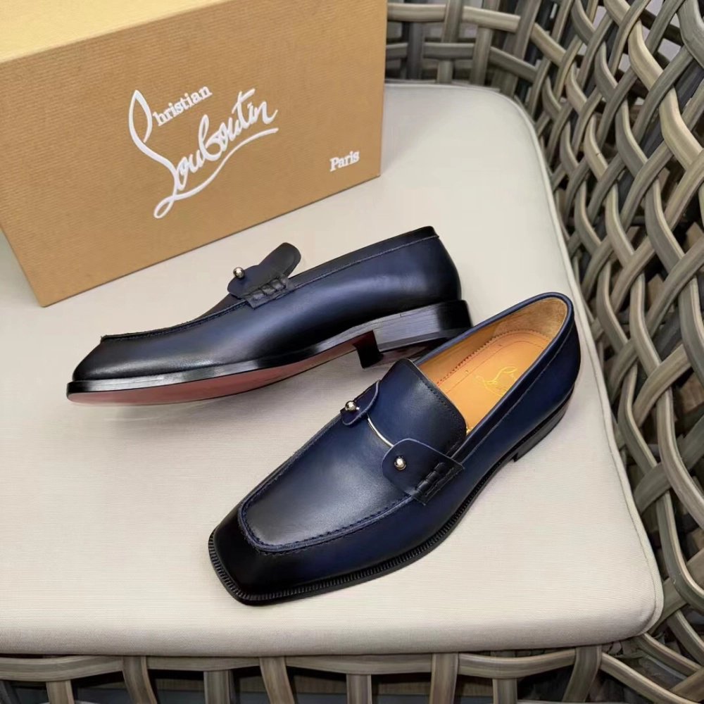 Christian Louboutin leather shoes 049,Oxfords,Christian Louboutin Sneakers,Luxury Shoes