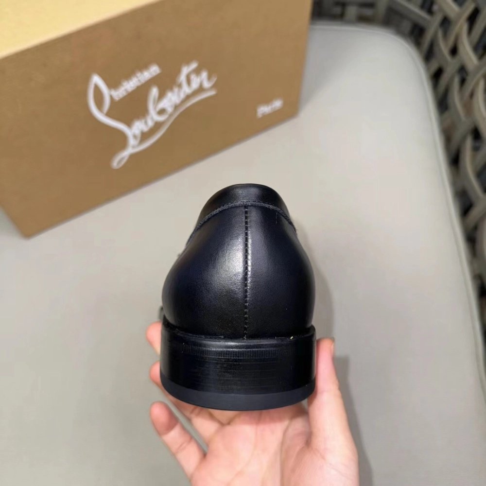 Christian Louboutin leather shoes 049,Oxfords,Christian Louboutin Sneakers,Luxury Shoes