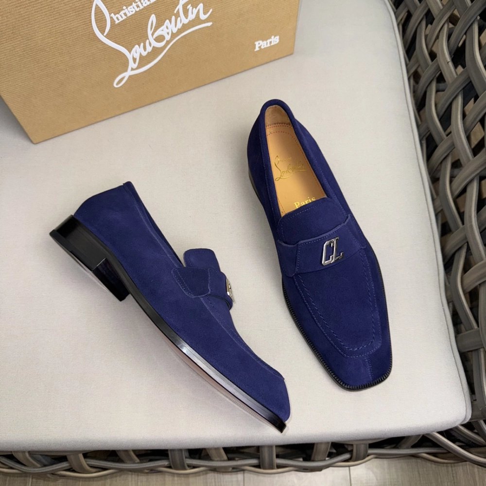 Christian Louboutin leather shoes 050,Oxfords,Christian Louboutin Sneakers,Luxury Shoes