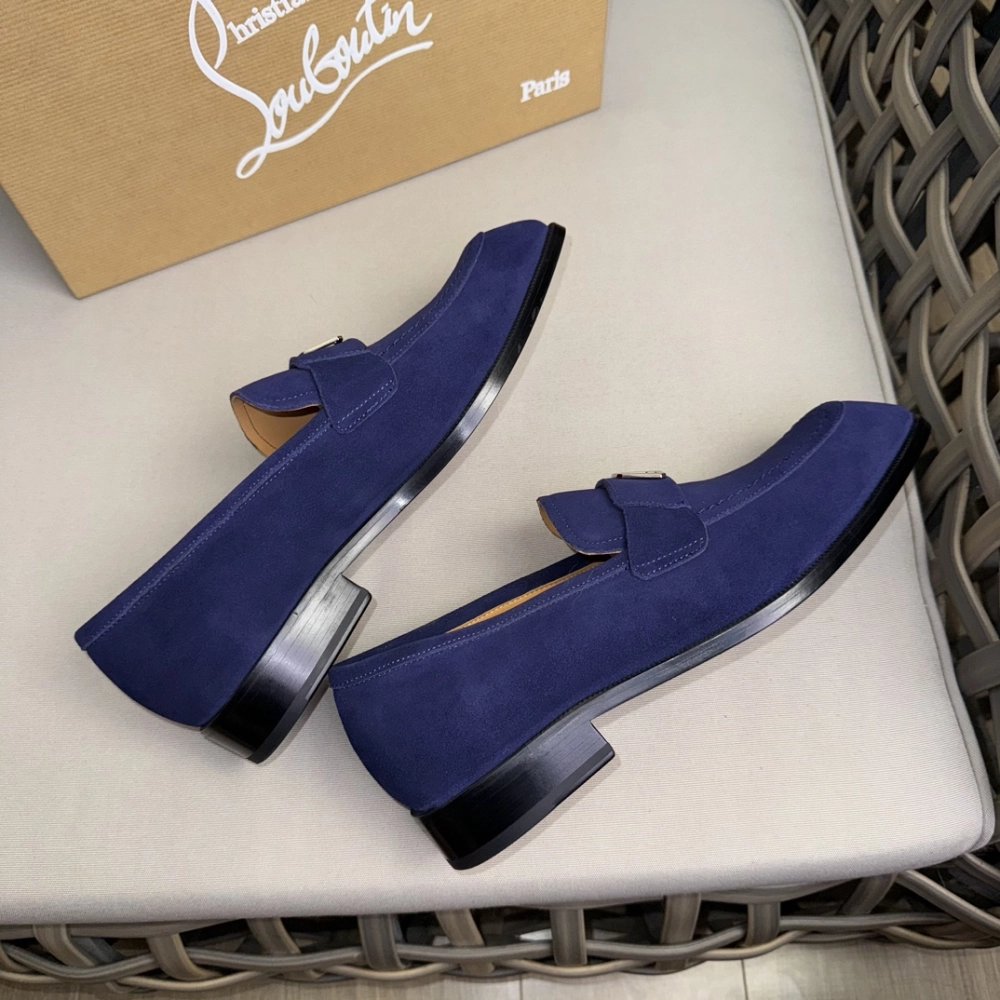 Christian Louboutin leather shoes 050,Oxfords,Christian Louboutin Sneakers,Luxury Shoes