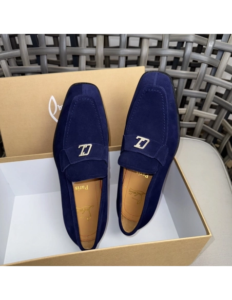 Christian Louboutin leather shoes 050,Oxfords,Christian Louboutin Sneakers,Luxury Shoes