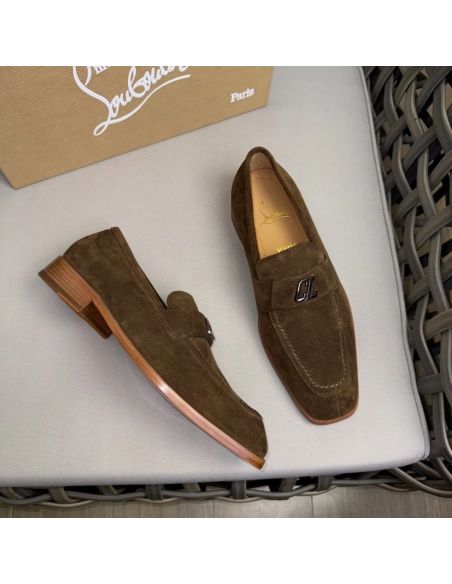 Christian Louboutin leather shoes 051,Oxfords,Christian Louboutin Sneakers,Luxury Shoes