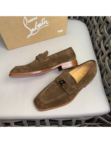 Christian Louboutin leather shoes 051,Oxfords,Christian Louboutin Sneakers,Luxury Shoes
