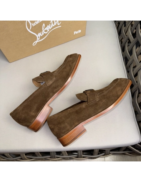 Christian Louboutin leather shoes 051,Oxfords,Christian Louboutin Sneakers,Luxury Shoes
