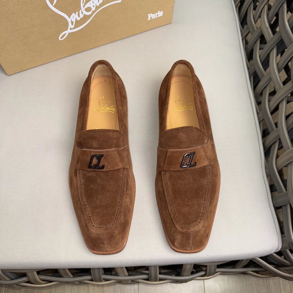 Christian Louboutin leather shoes 052,Oxfords,Christian Louboutin Sneakers,Luxury Shoes