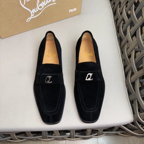 Christian Louboutin leather shoes 053,Oxfords,Christian Louboutin Sneakers,Luxury Shoes