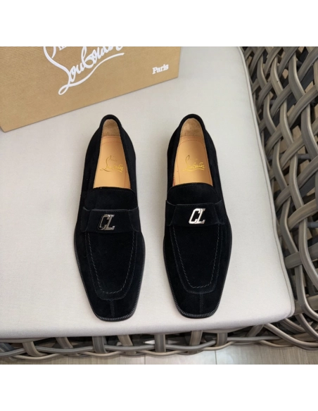 Christian Louboutin leather shoes 053,Oxfords,Christian Louboutin Sneakers,Luxury Shoes