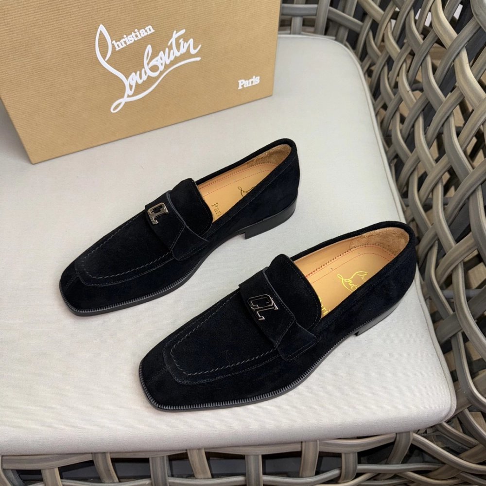 Christian Louboutin leather shoes 053,Oxfords,Christian Louboutin Sneakers,Luxury Shoes