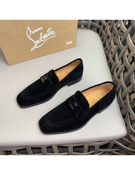 Christian Louboutin leather shoes 053,Oxfords,Christian Louboutin Sneakers,Luxury Shoes