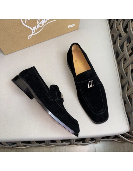 Christian Louboutin leather shoes 053,Oxfords,Christian Louboutin Sneakers,Luxury Shoes