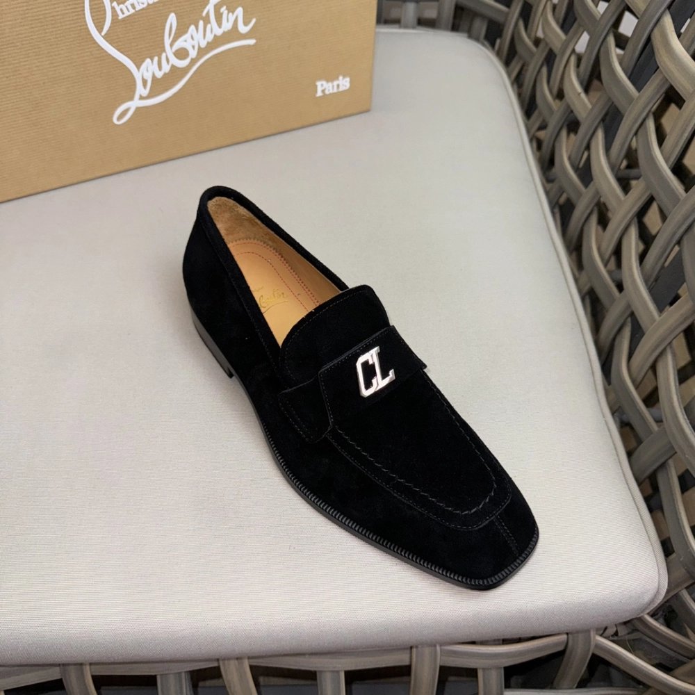 Christian Louboutin leather shoes 053,Oxfords,Christian Louboutin Sneakers,Luxury Shoes