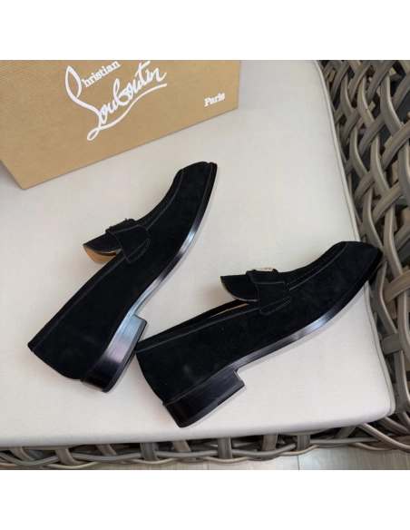 Christian Louboutin leather shoes 053,Oxfords,Christian Louboutin Sneakers,Luxury Shoes