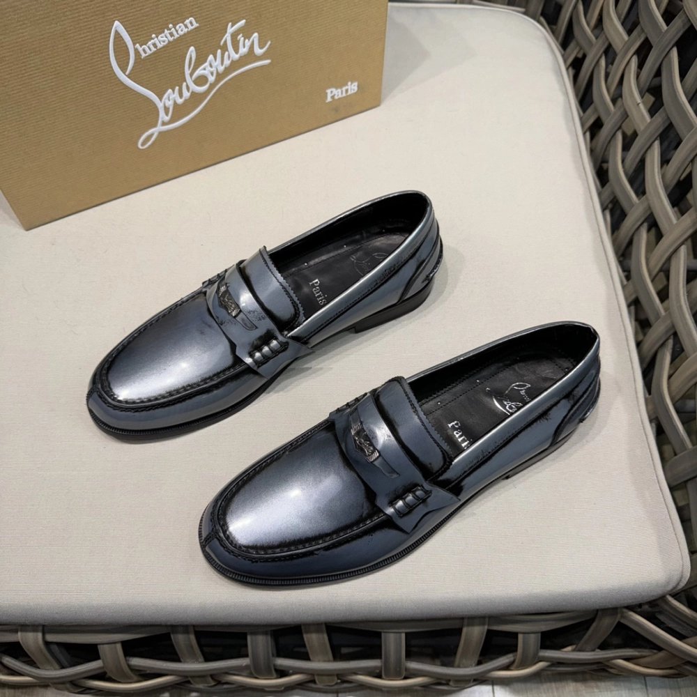 Christian Louboutin leather shoes 054,Oxfords,Christian Louboutin Sneakers,Luxury Shoes