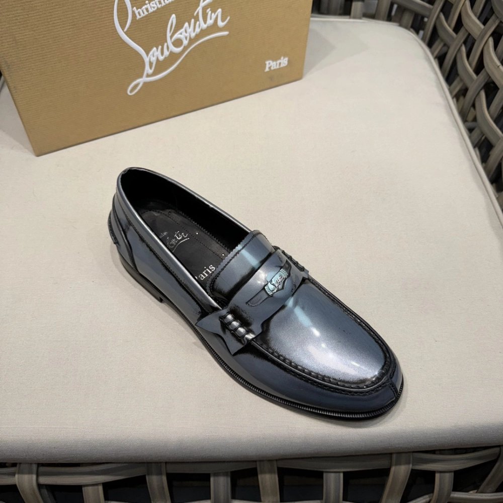 Christian Louboutin leather shoes 054,Oxfords,Christian Louboutin Sneakers,Luxury Shoes