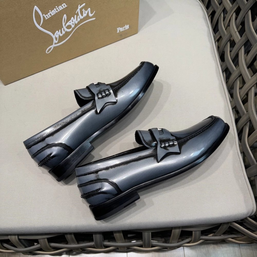 Christian Louboutin leather shoes 054,Oxfords,Christian Louboutin Sneakers,Luxury Shoes