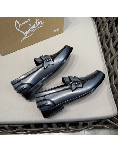 Christian Louboutin leather shoes 054,Oxfords,Christian Louboutin Sneakers,Luxury Shoes