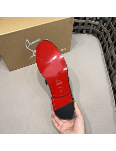 Christian Louboutin leather shoes 054,Oxfords,Christian Louboutin Sneakers,Luxury Shoes