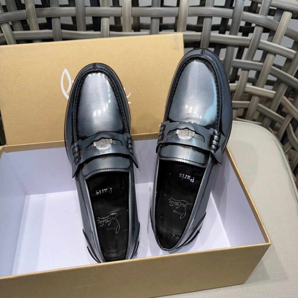 Christian Louboutin leather shoes 054,Oxfords,Christian Louboutin Sneakers,Luxury Shoes