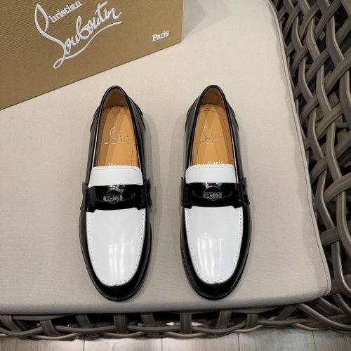 Christian Louboutin leather shoes 055,Oxfords,Christian Louboutin Sneakers,Luxury Shoes