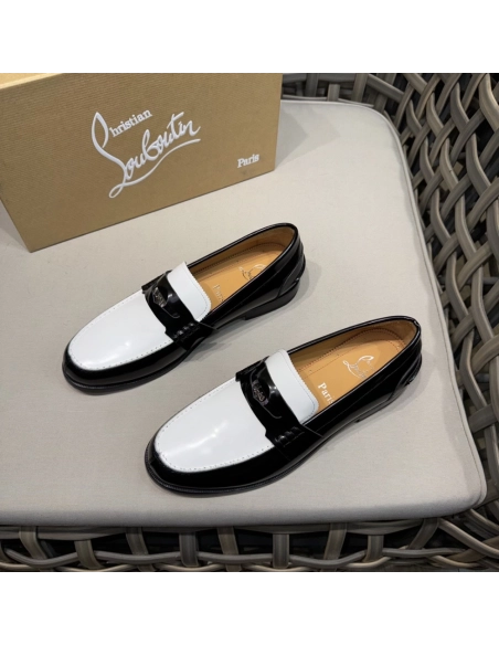 Christian Louboutin leather shoes 055,Oxfords,Christian Louboutin Sneakers,Luxury Shoes