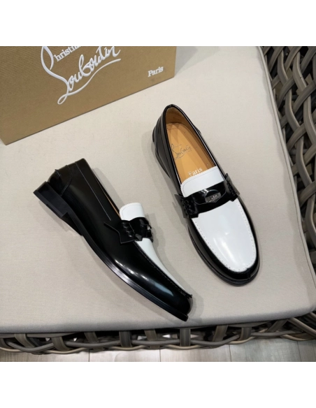 Christian Louboutin leather shoes 055,Oxfords,Christian Louboutin Sneakers,Luxury Shoes