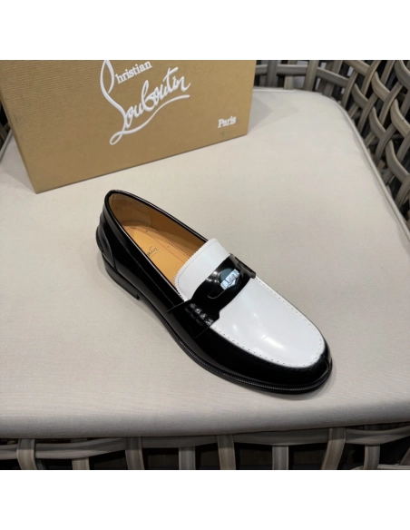 Christian Louboutin leather shoes 055,Oxfords,Christian Louboutin Sneakers,Luxury Shoes