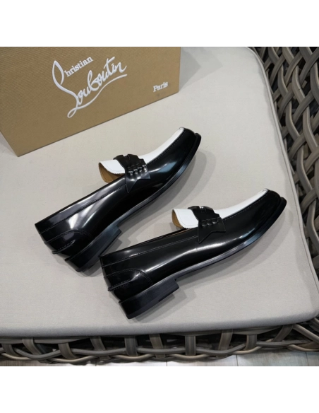 Christian Louboutin leather shoes 055,Oxfords,Christian Louboutin Sneakers,Luxury Shoes