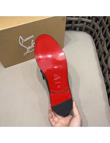 Christian Louboutin leather shoes 055,Oxfords,Christian Louboutin Sneakers,Luxury Shoes