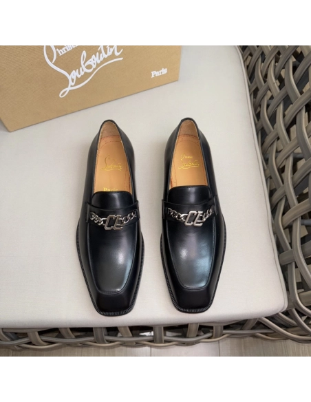 Christian Louboutin leather shoes 057,Oxfords,Christian Louboutin Sneakers,Luxury Shoes