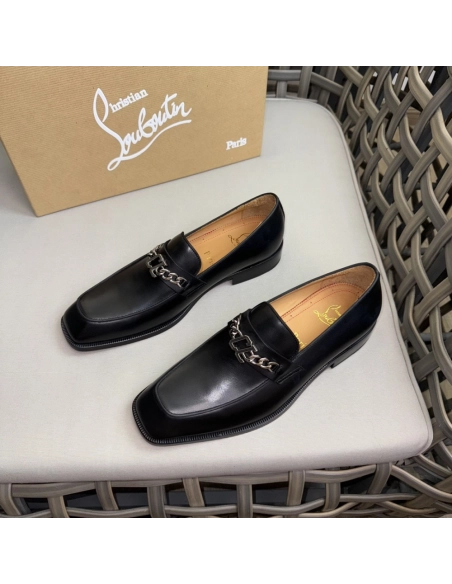 Christian Louboutin leather shoes 057,Oxfords,Christian Louboutin Sneakers,Luxury Shoes