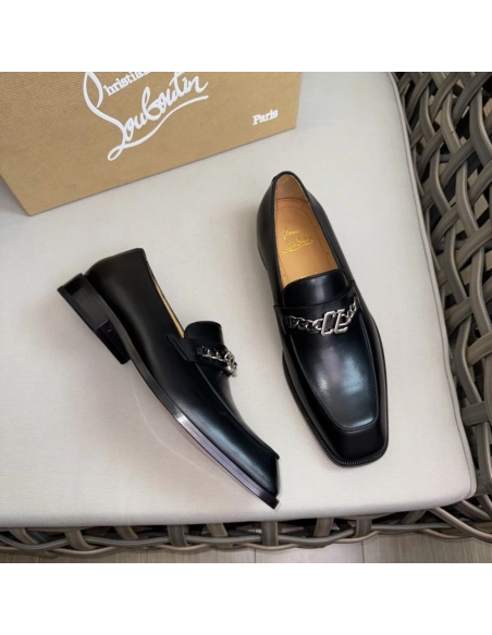 Christian Louboutin leather shoes 057,Oxfords,Christian Louboutin Sneakers,Luxury Shoes