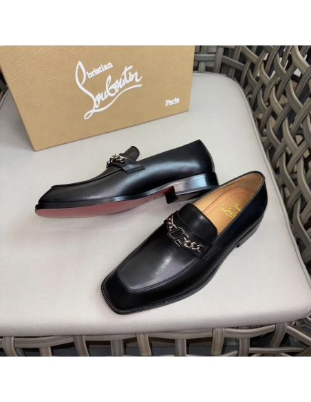 Christian Louboutin leather shoes 057,Oxfords,Christian Louboutin Sneakers,Luxury Shoes