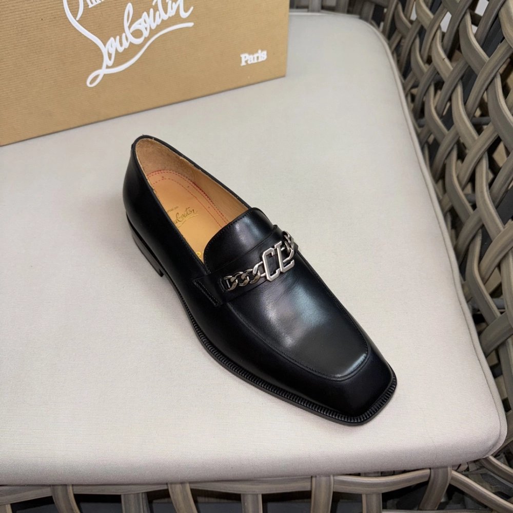 Christian Louboutin leather shoes 057,Oxfords,Christian Louboutin Sneakers,Luxury Shoes